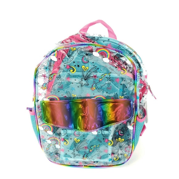 wonder nation Other - Wonder Nation 16″ Unicorn Rainbow Doodles Backpack